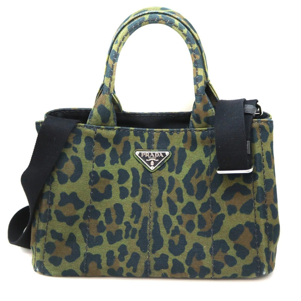 Prada Canapa Tote Canvas Bag